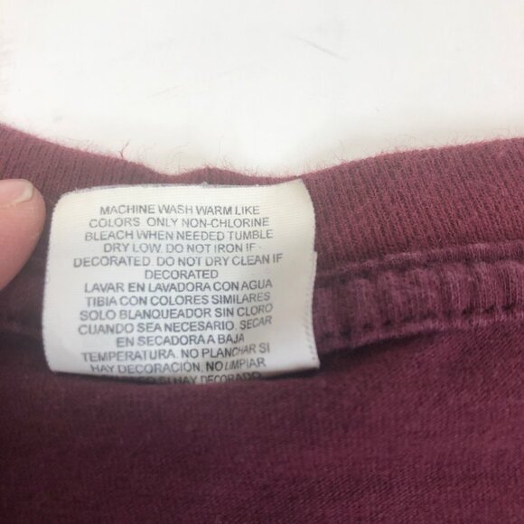 VTG LeBron James Cleveland Cavaliers Rookie Maroon Red Size Large T-Shirt 2016 - Picture 13 of 13